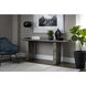 Rebel 71 X 21.75 inch Grey Marble / Charcoal Grey Console Table